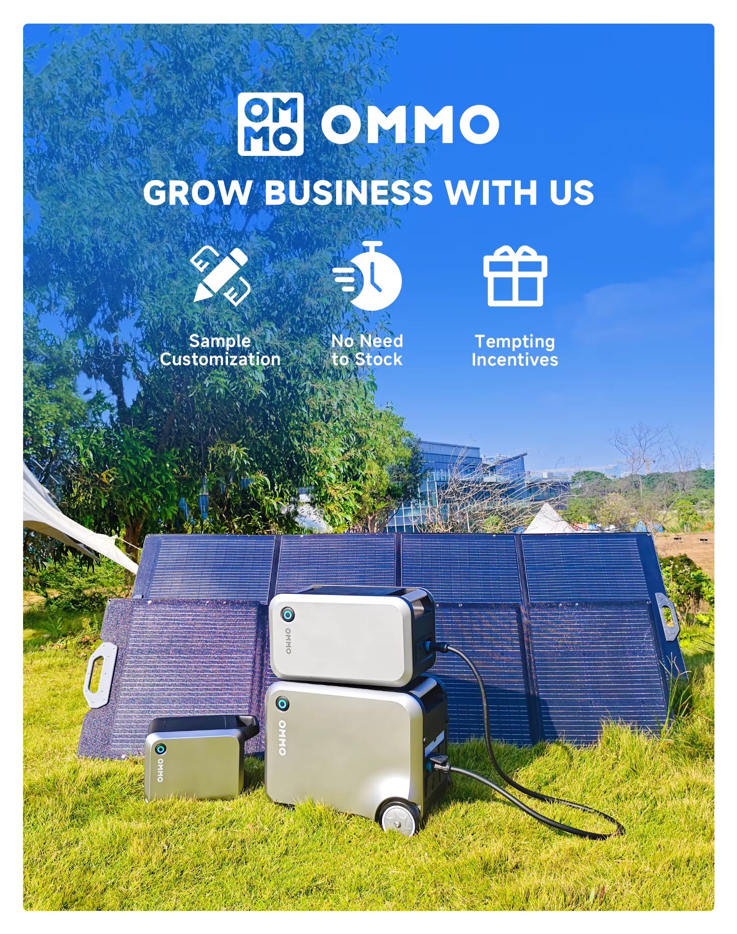 OMMO OM-600 Portable Power Stations | 600W 512Wh